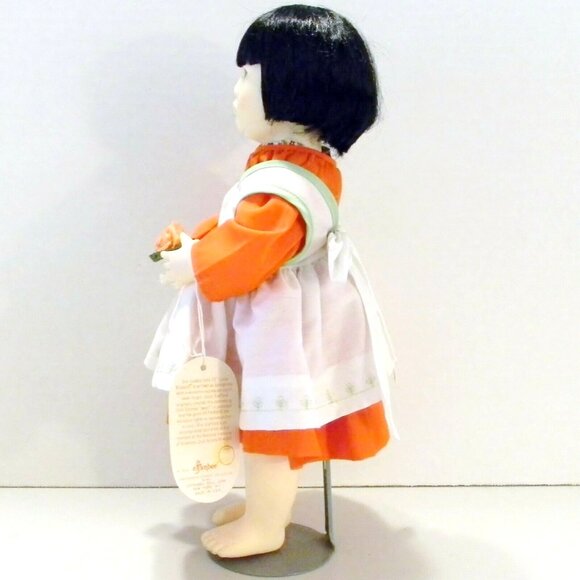 Effanbee Joyce Staffords Lotus Blossom Doll 12" Collectible Box and Accessories - Picture 7 of 12